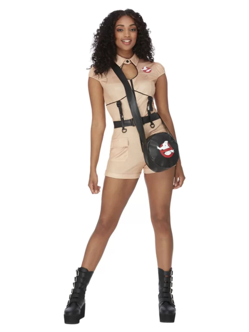 Ghostbuster's Hotpant Ladies Fancy Dress Costume