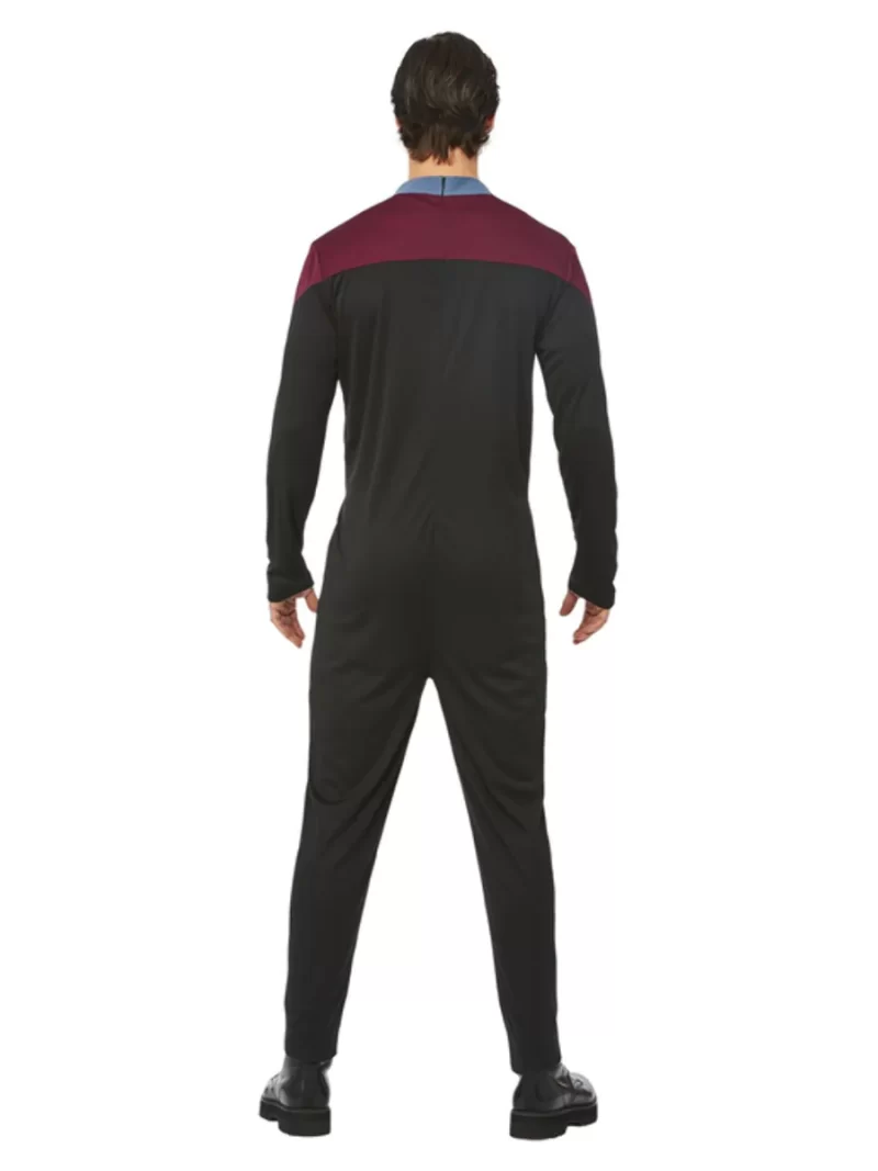 Star Trek Voyager Command Uniform Men's Fancy Dress Costume - Image 3