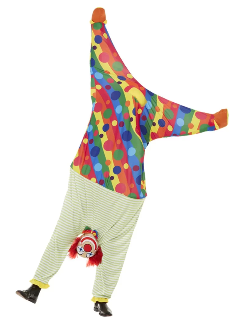 Upside Down Clown Unisex Fancy Dress Costume