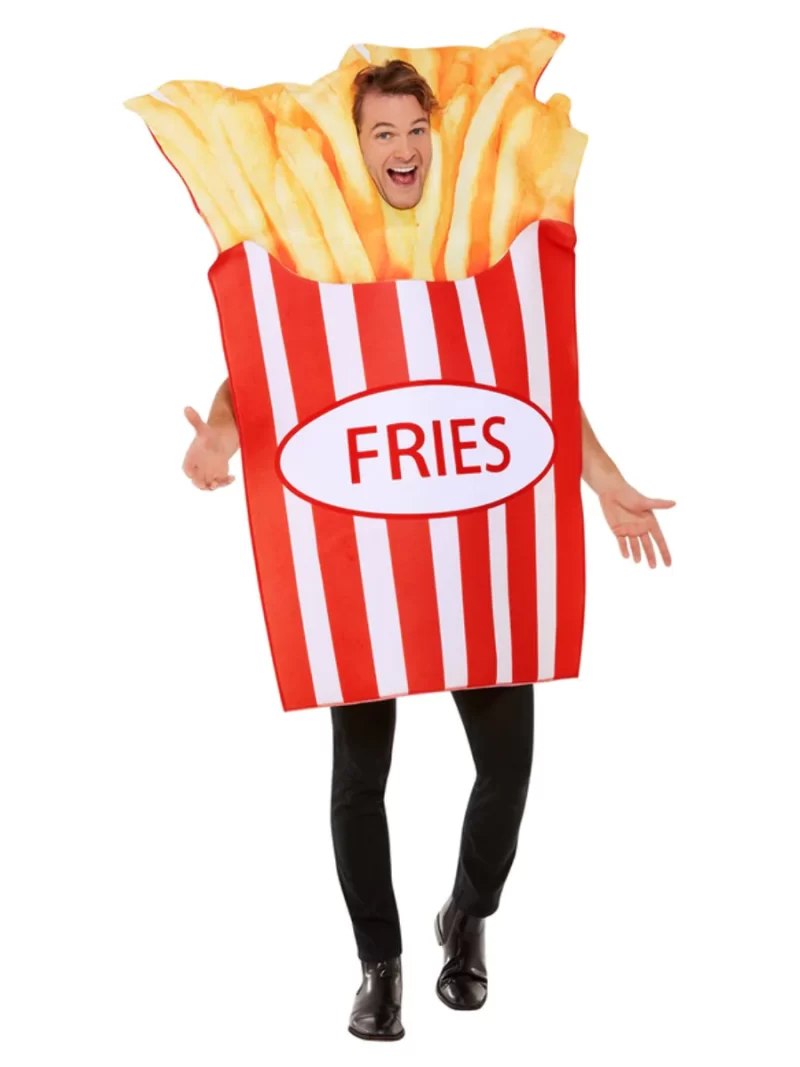 French Fries Novelty Unisex Fancy Dress Costume