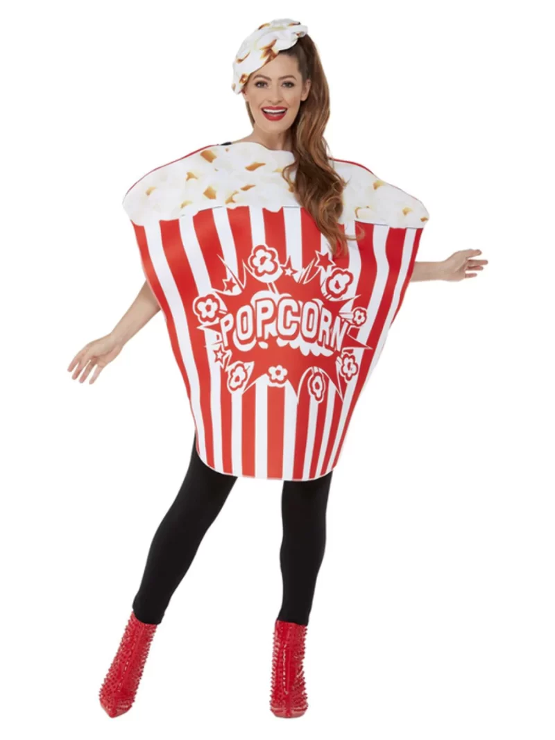 Popcorn Unisex Novelty Fancy Dress Costume