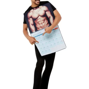 Sexy Calendar Novelty Men's Fancy Dress Costume