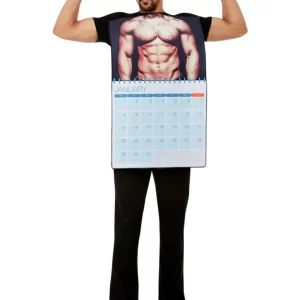 Sexy Calendar Novelty Men's Fancy Dress Costume - Image 2