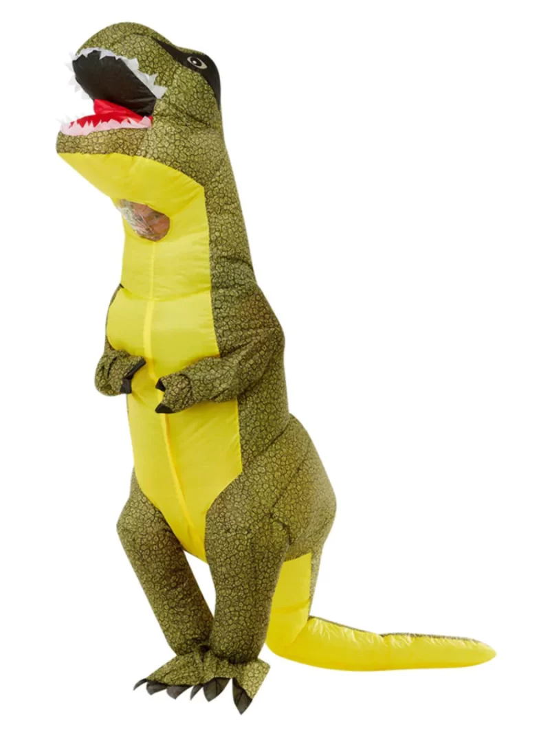 Inflatable T-Rex Men's Fancy Dress Costume