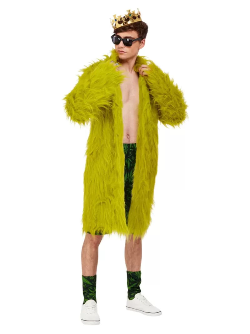 Cannabis King Men's Fancy Dress Costume