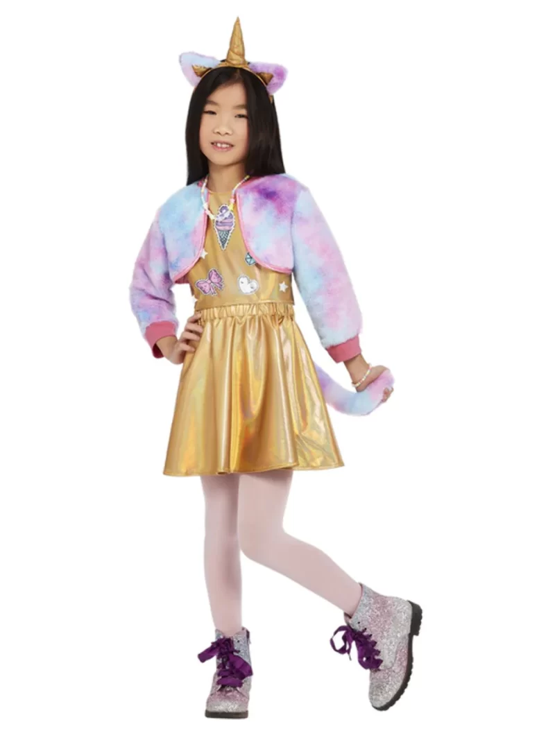 Kittycorn (Unicorn) Children's Fancy Dress Costume - Image 2