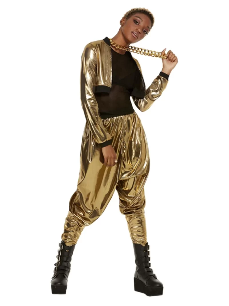 80's Hammer Time (MC Hammer) Ladies Fancy Dress Costume