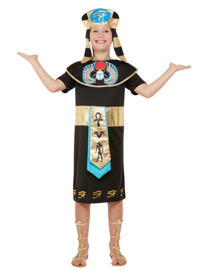 Deluxe Egyptian Prince Children's Fancy Dress Costume - Image 2