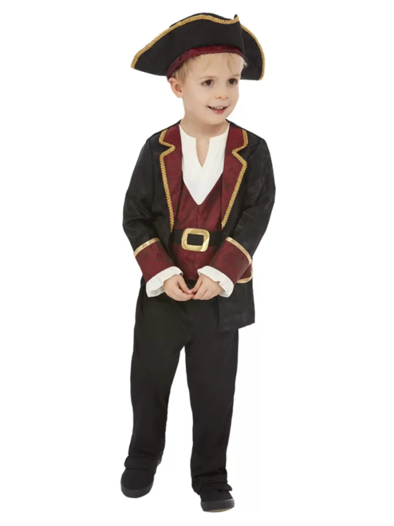 Deluxe Swashbuckler Pirate Children's Fancy Dress Costume - Image 4
