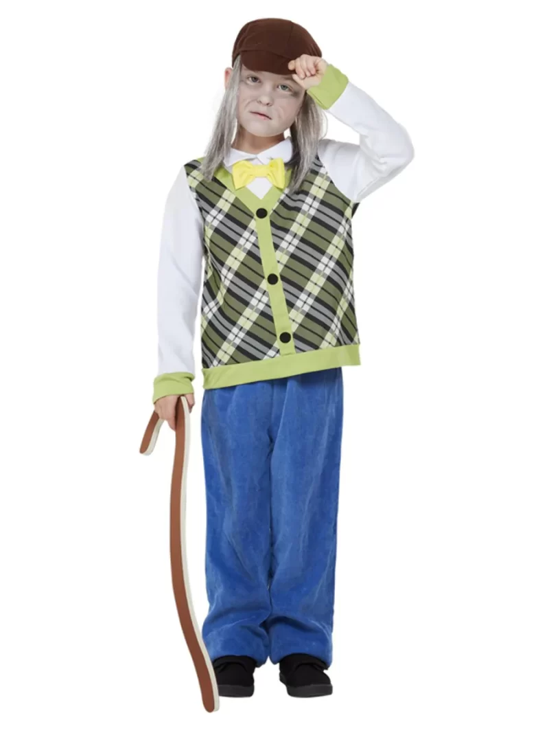 Old Man Children's Fancy Dress Costume