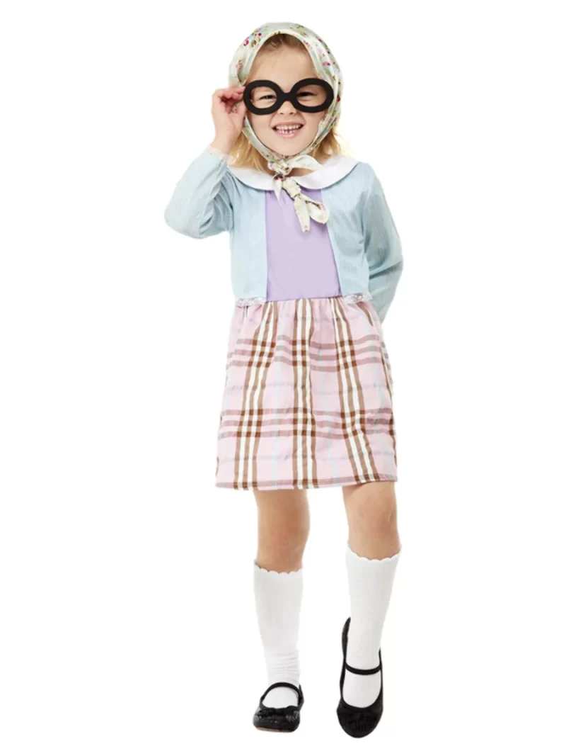 Old Lady Toddler Children's Fancy Dress Costume - Image 2