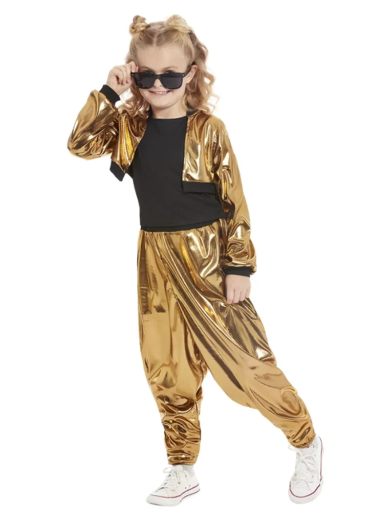 80's Hammertime Girl's Children's Fancy Dress Costume