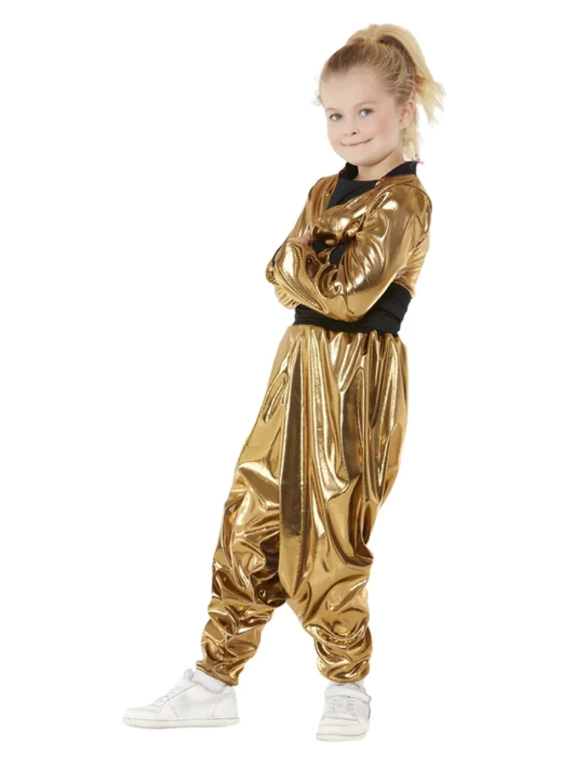 80's Hammertime Girl's Children's Fancy Dress Costume - Image 2