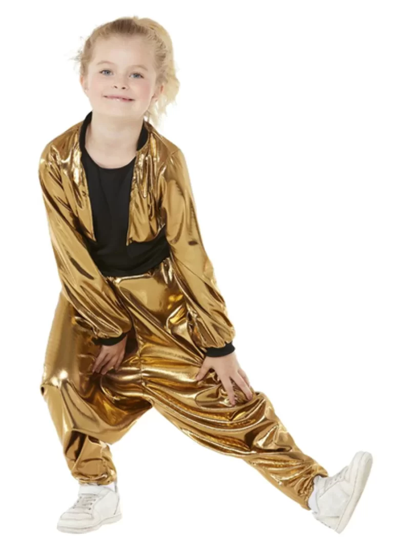 80's Hammertime Girl's Children's Fancy Dress Costume - Image 3