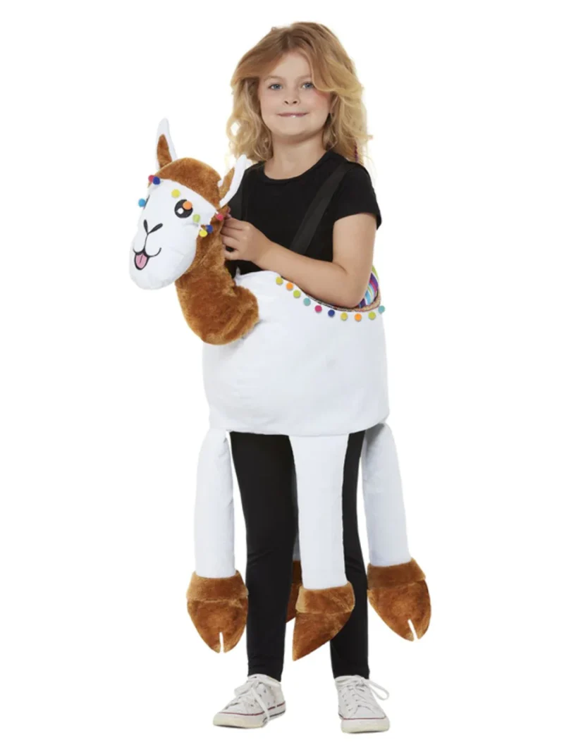 Ride-In Llama Children's Fancy Dress Costume - Image 2