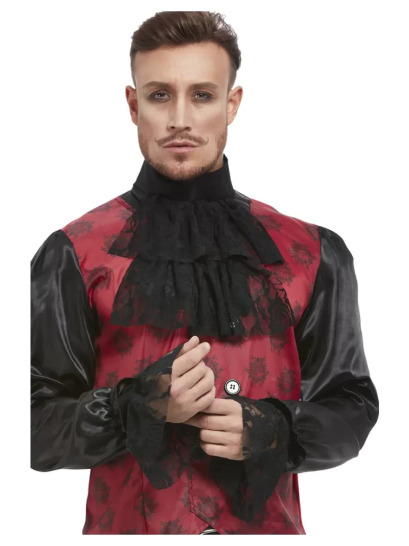 Cravat Vampire Set Black
