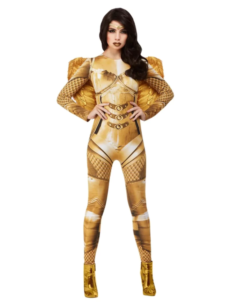 Fever Collection Divine Guardian Angel Ladies Halloween Fancy Dress Costume