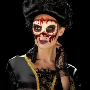 Smiffy's Make-Up FX Masquerade Face Off Prosthetic