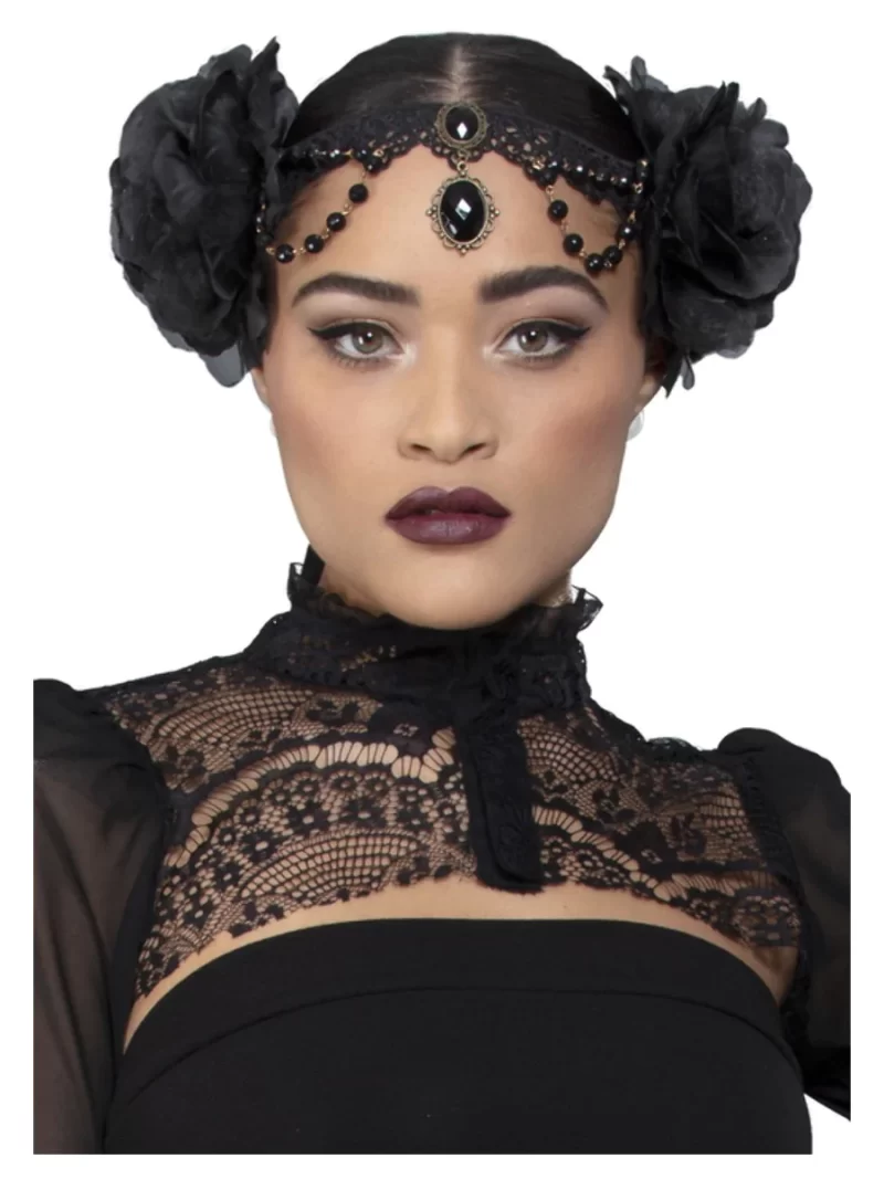 Fever Deluxe Rose Beaded Embellished Headpiece
