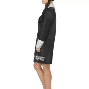 Addams Family Wednesday Ladies Fancy Dress Costume - Image 4