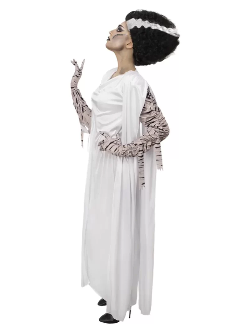 Universal Monster's Bride of Frankenstein Ladies Halloween Fancy Dress Costume - Image 2