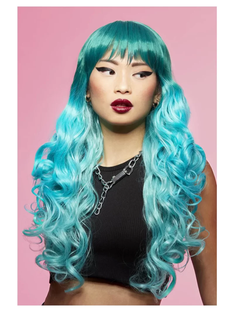 Manic Panic Mermaid Ombre Siren Blue Wig