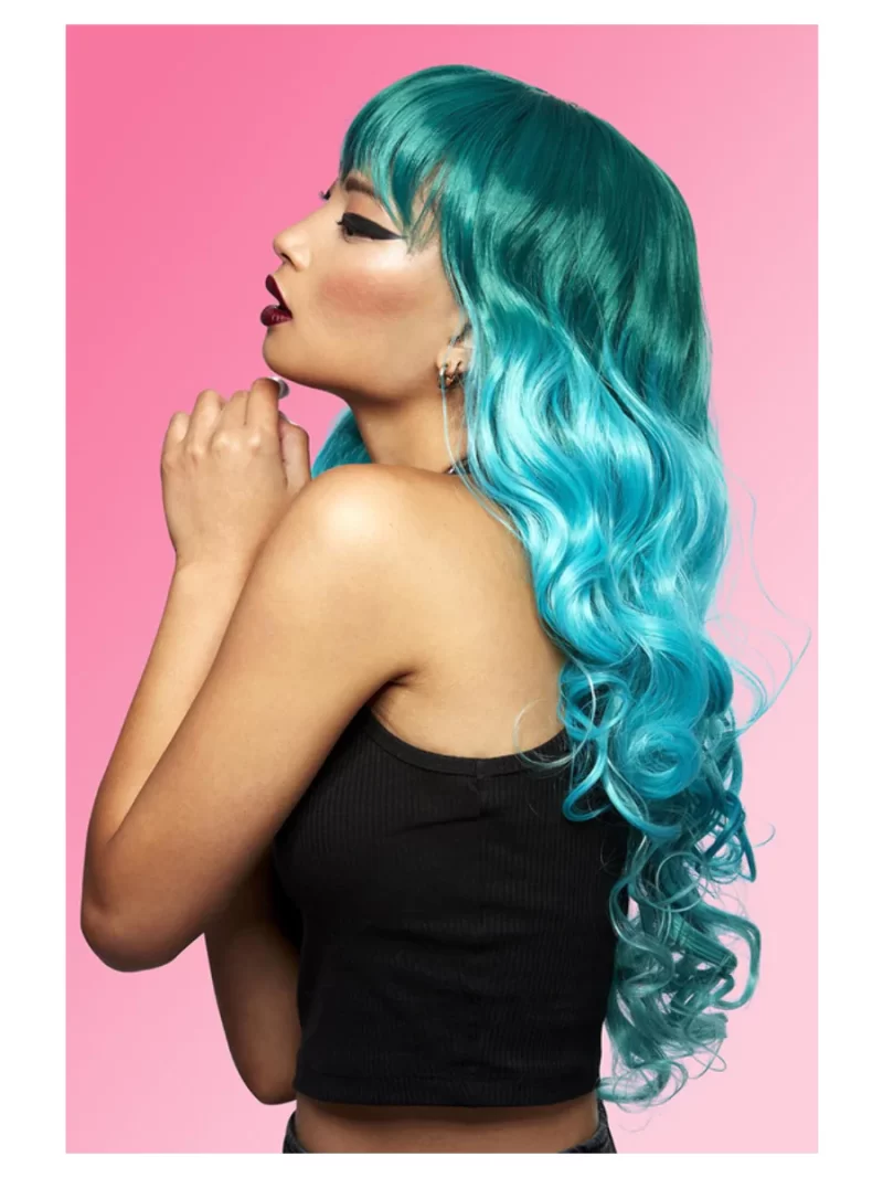 Manic Panic Mermaid Ombre Siren Blue Wig - Image 2