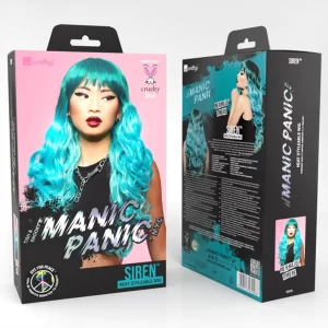 Manic Panic Mermaid Ombre Siren Blue Wig - Image 4