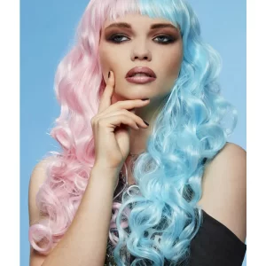 Manic Panic Cotton Candy Cloud Angel Pink/Blue Siren Wig