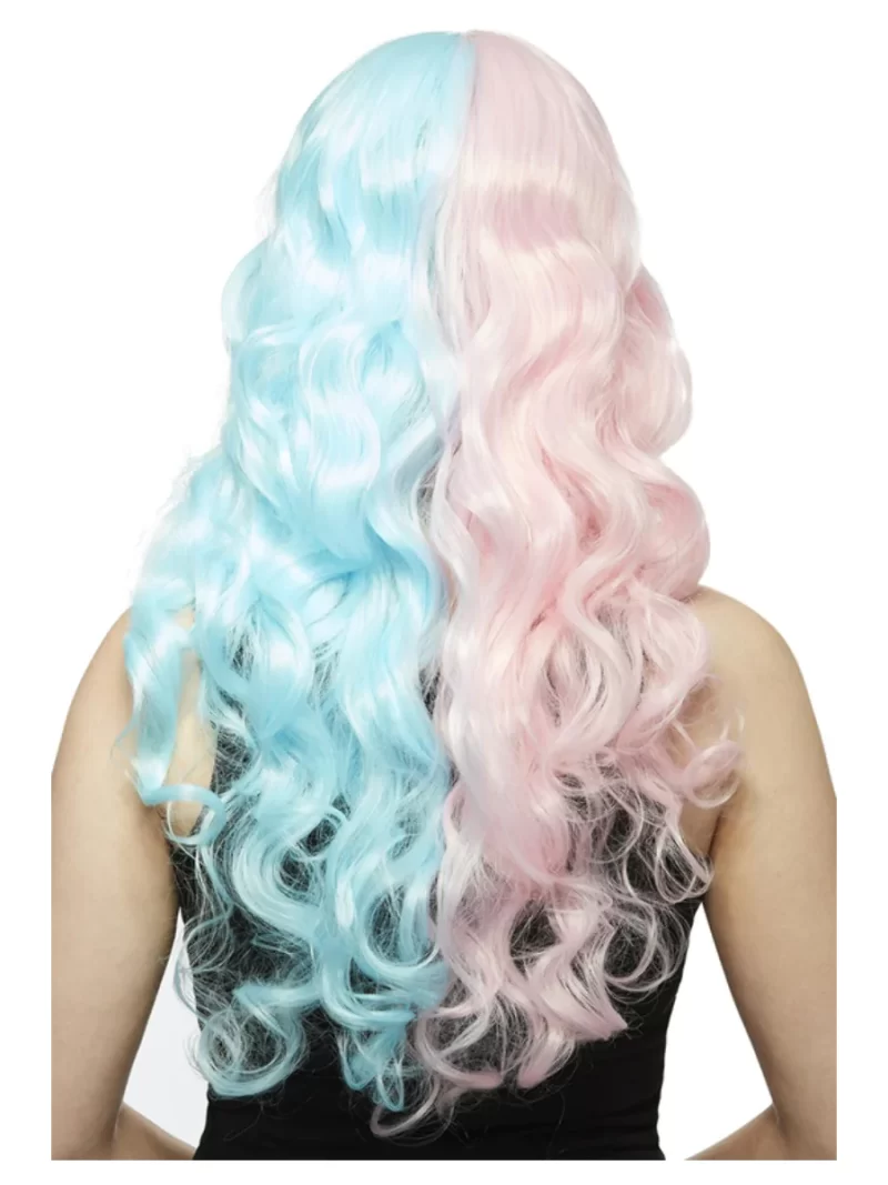 Manic Panic Cotton Candy Cloud Angel Pink/Blue Siren Wig - Image 3