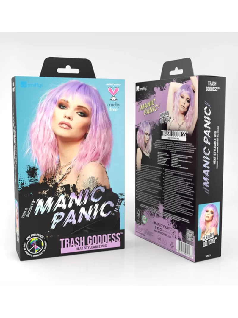 Manic Panic Trash Goddess Ombre Lilac Wig - Image 3