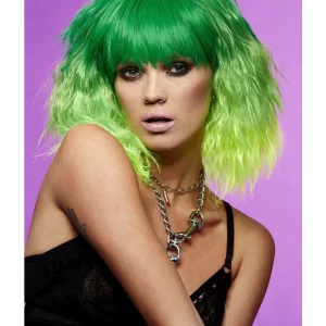 Manic Panic Venus Envy Trash Green Ombre Beetle Goddess Wig