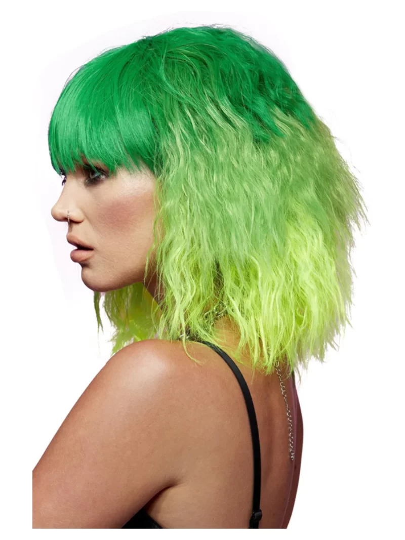 Manic Panic Venus Envy Trash Green Ombre Beetle Goddess Wig - Image 3