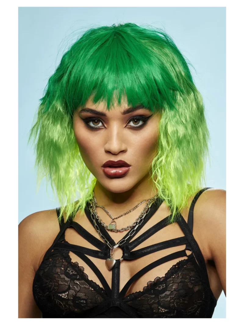 Manic Panic Venus Envy Trash Green Ombre Beetle Goddess Wig - Image 2