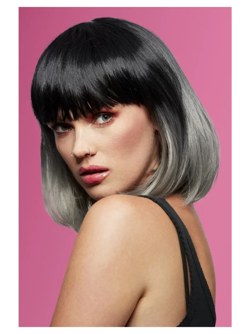 Manic Panic Alien Grey Ombre Glam Doll Wig