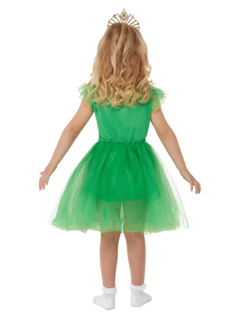 Deluxe St Patrick's Day Glitter Fairy Children's Fancy Dress Costume - Image 3
