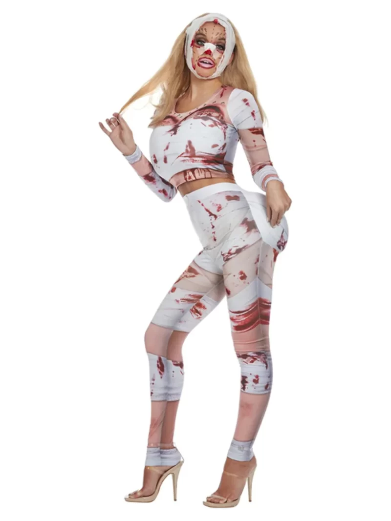 Botched Surgery Ladies Halloween Fancy Dress Costume