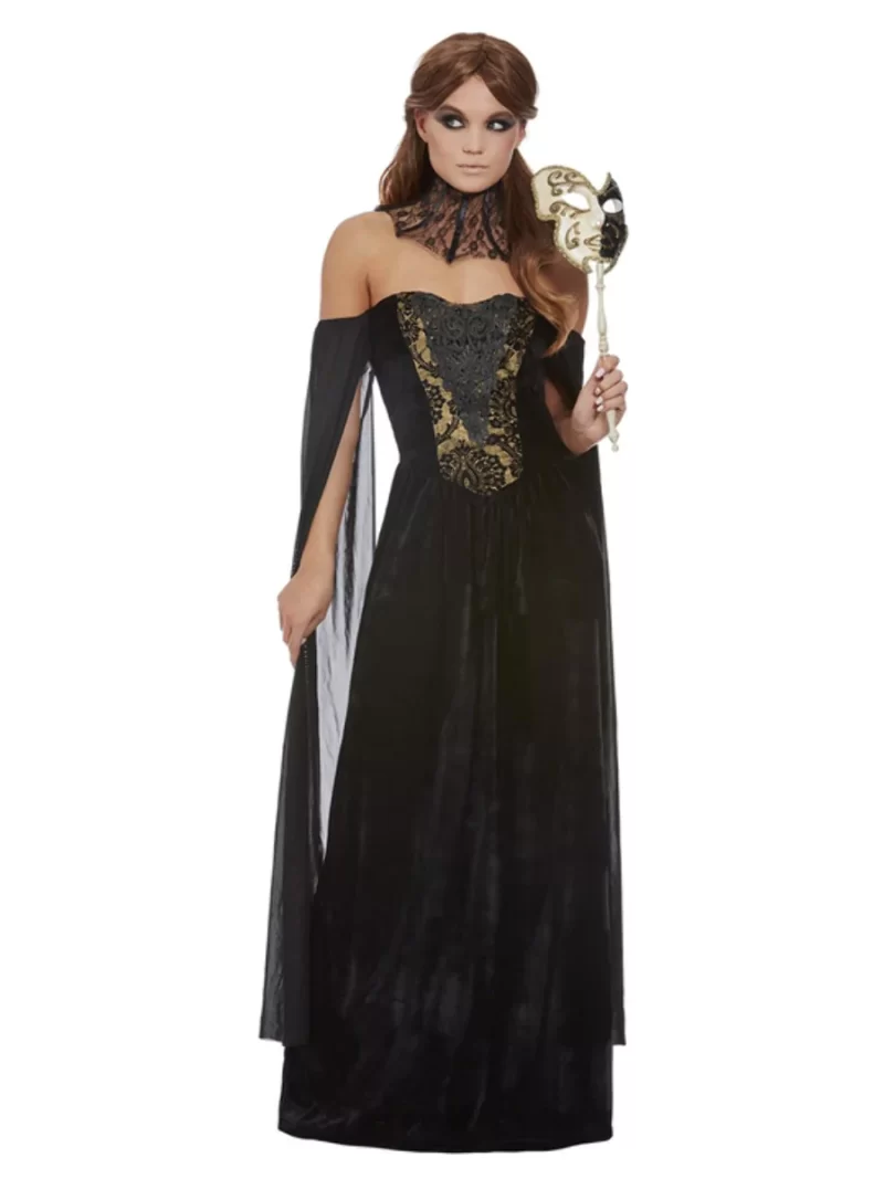 Mistress Plague Ladies Halloween Fancy Dress Costume
