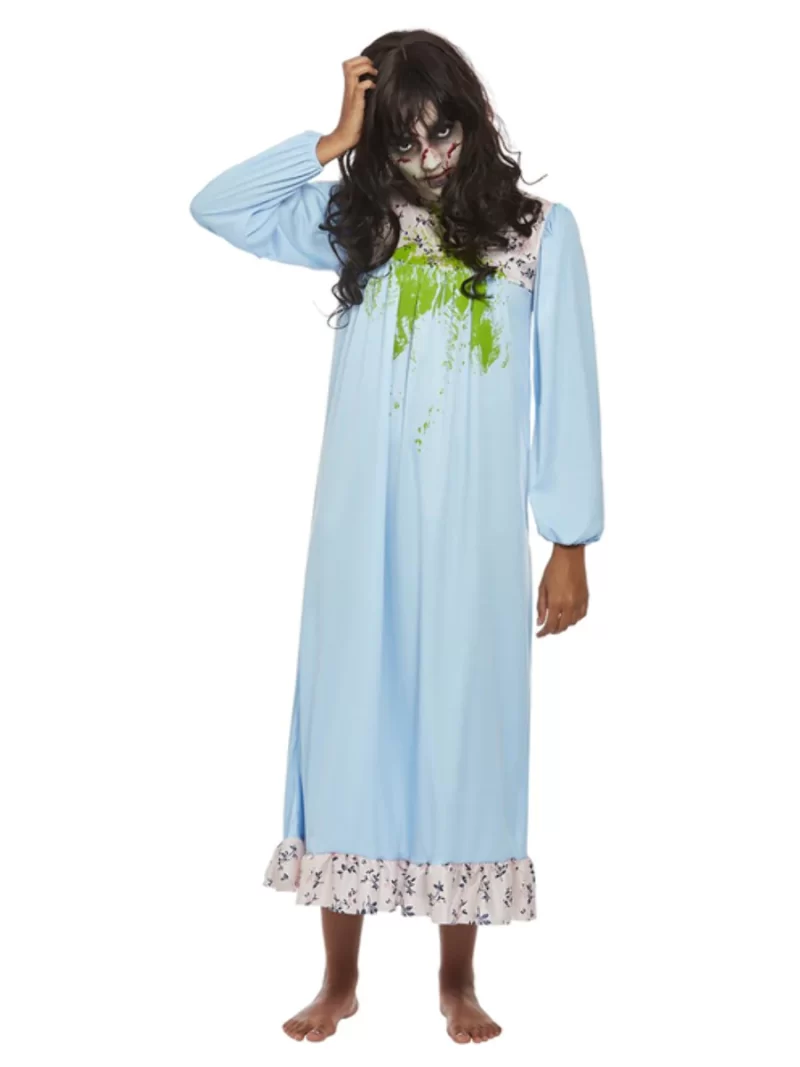 Possessed Girl (The Excorcist) Ladies Halloween Fancy Dress Costume - Image 2