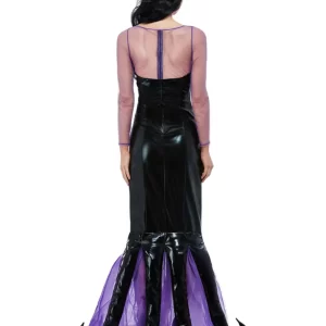 Evil Sea Witch (Ursula) Ladies Halloween Fancy Dress Costume - Image 3