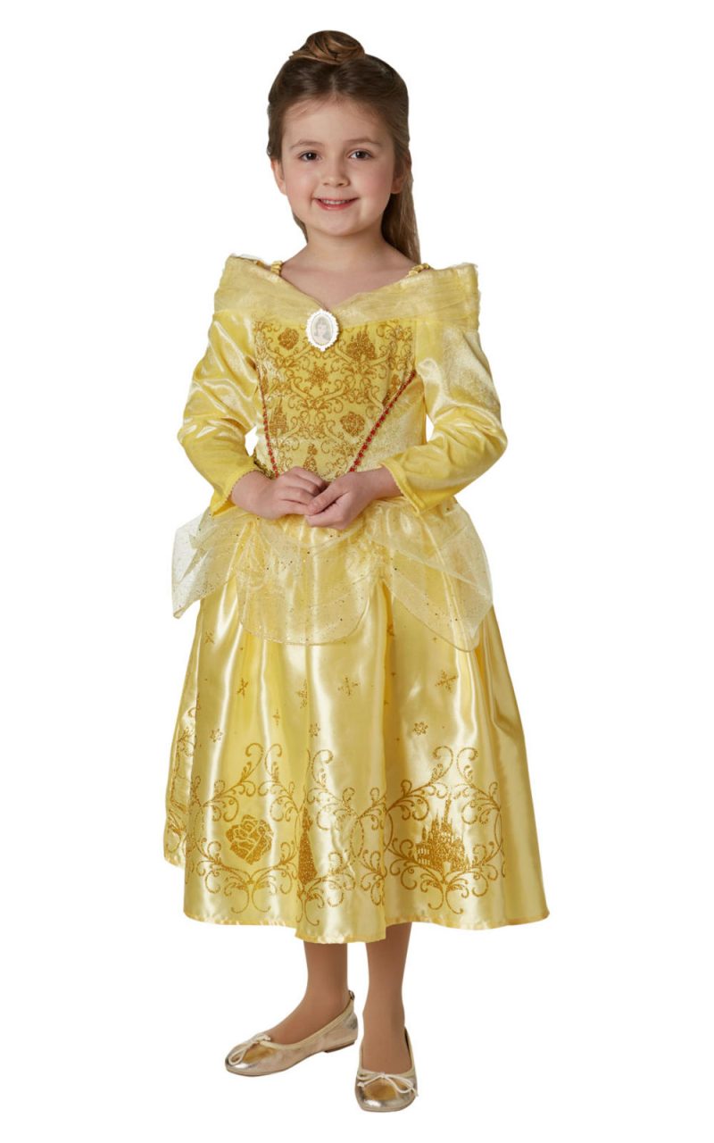 Disney Princess' Winter Wonderland Belle Children's Fancy Dress Costume - Image 2