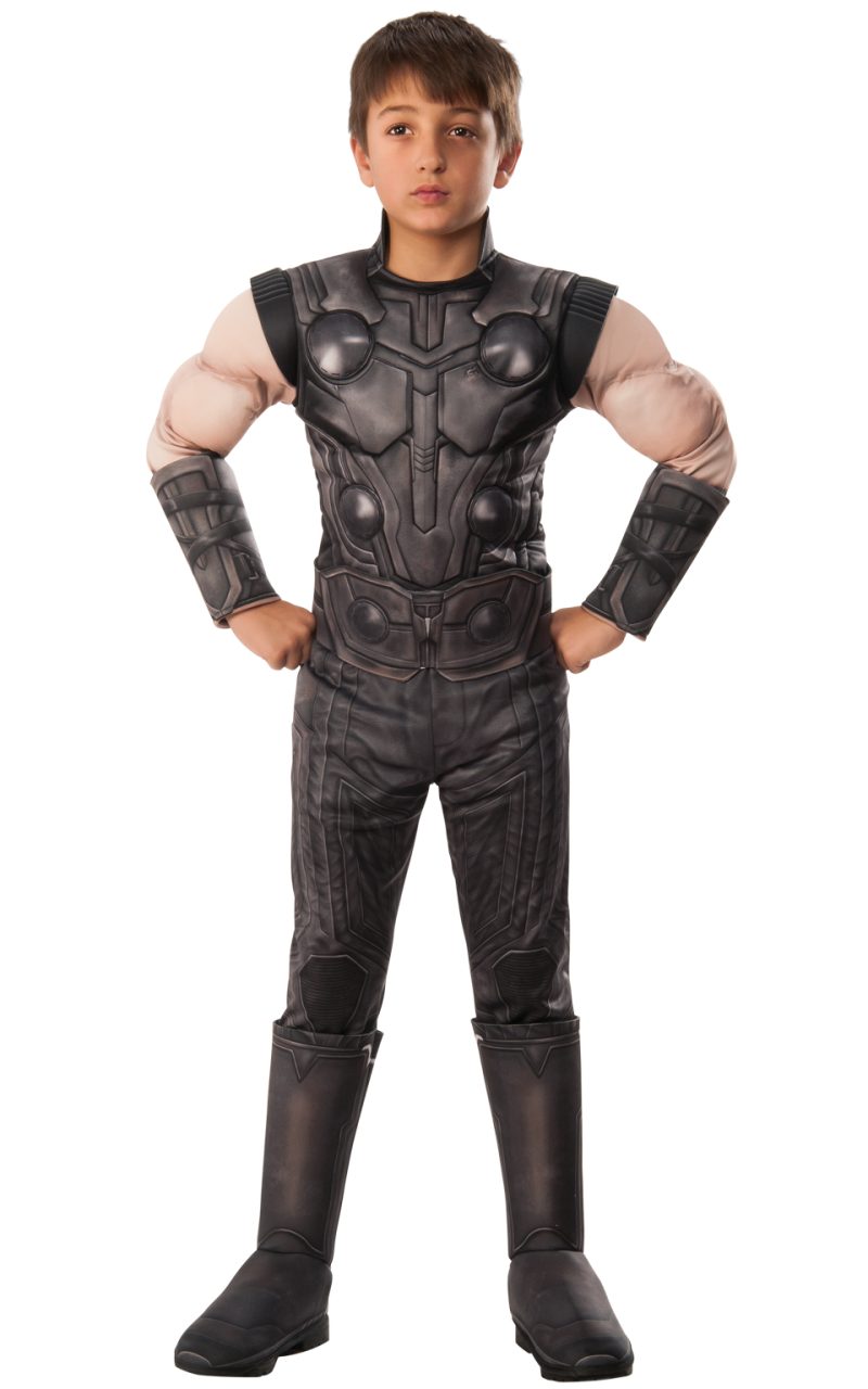Marvel Avengers Thor Deluxe Infinity War Children's Fancy Dress Costume