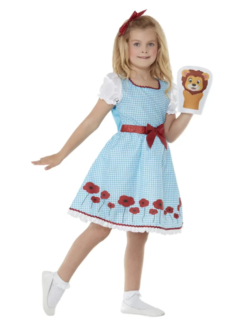 Deluxe Country Girl Childrens Fancy Dress Costume