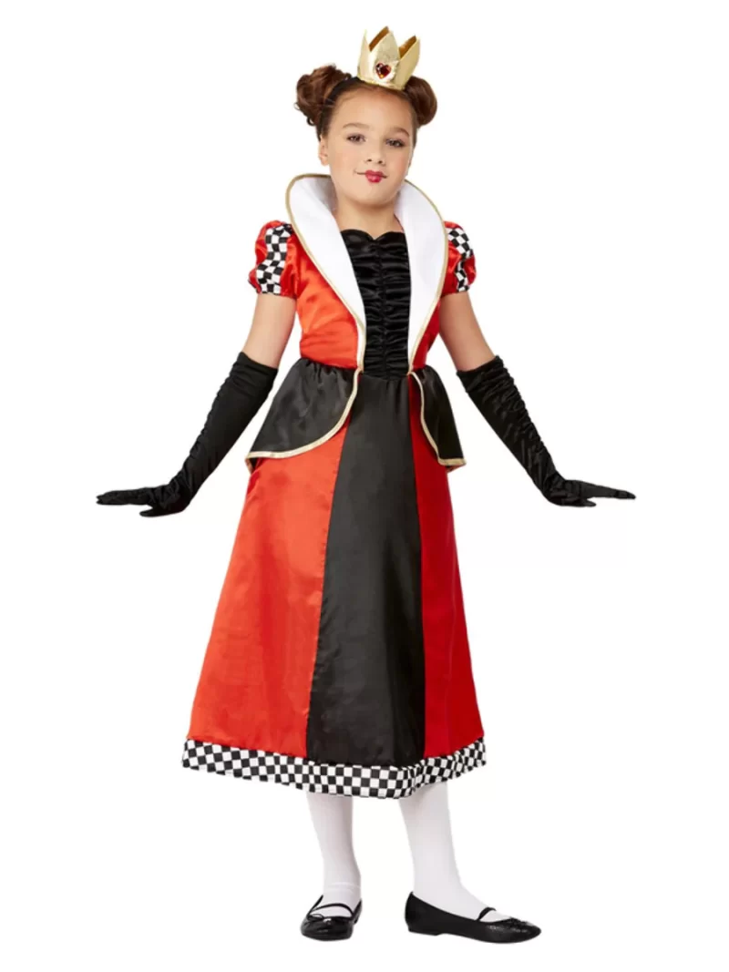 Queen of Hearts Children's Fancy Dress Costume