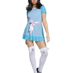 Fever Collection Freaky Twin (The Shining) Ladies Halloween Fancy Dress Costume - Image 2