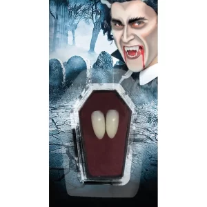 Smiffys Make-Up FX, Vampire Fang Tooth Caps - Image 2