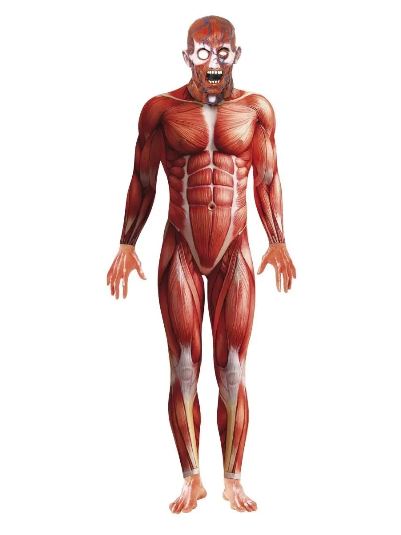Human Anatomy Men's Fancy Dress Costume