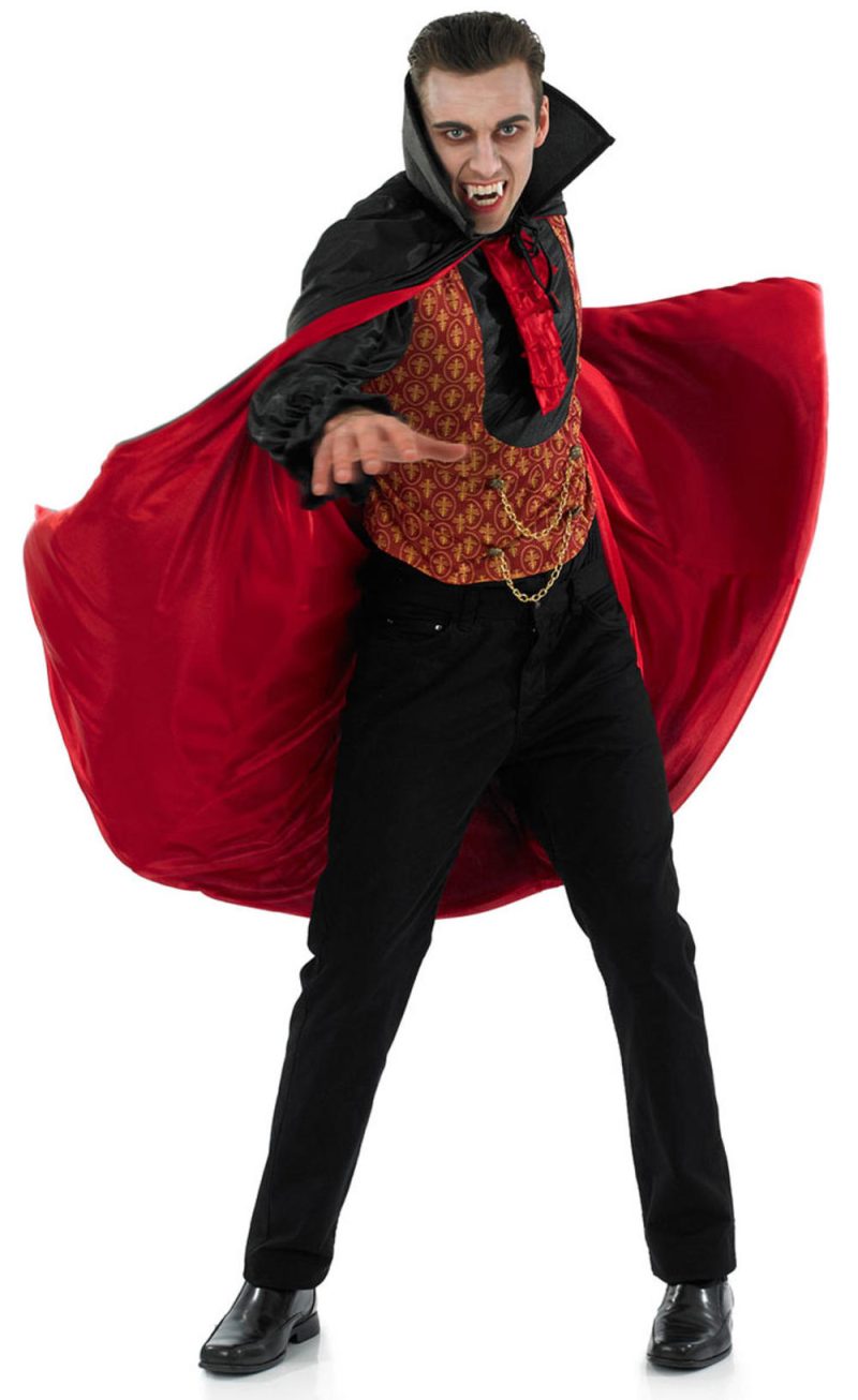 Vampire Count Men's Halloween Fancy Dress Costume Fancy Dress Costume