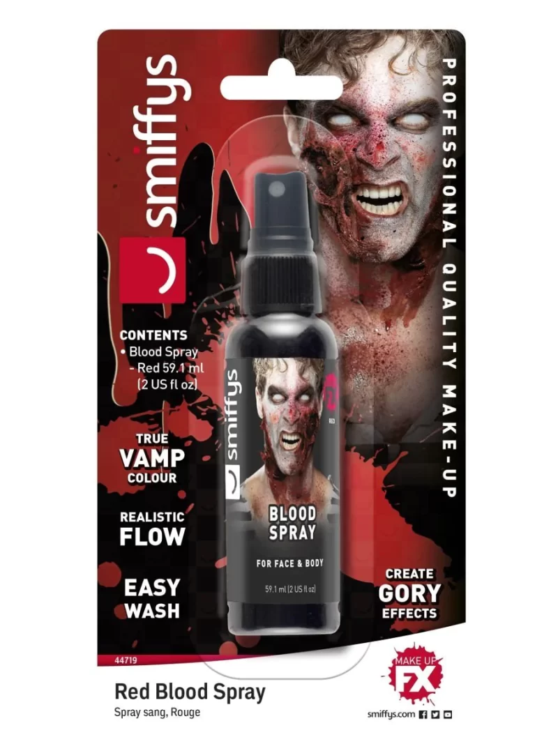Smiffys Make-Up FX, Blood Spray