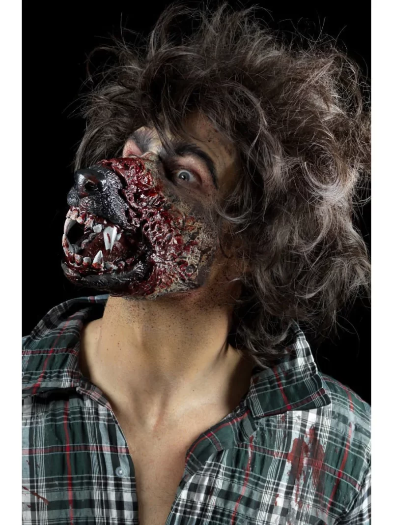 Smiffys Make-Up FX, Foam Latex Werewolf Mouth Prosthetic